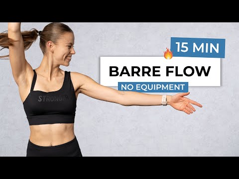 15 MIN STANDING BARRE WORKOUT | No Equipment