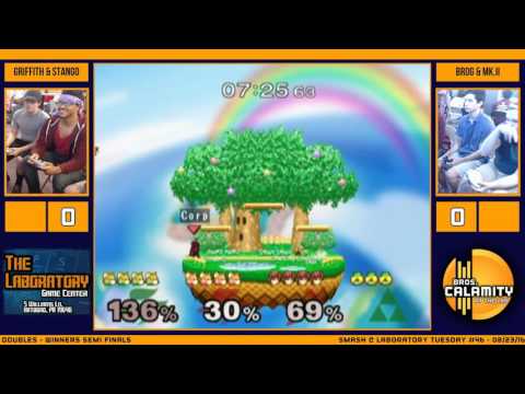 S@LT #46 | Griffith & Stango vs Brog & Mk.II - Winners Semi Finals - Melee Doubles