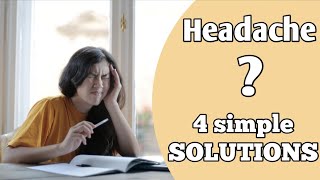 How to avoid headache while studying | side effects of online study