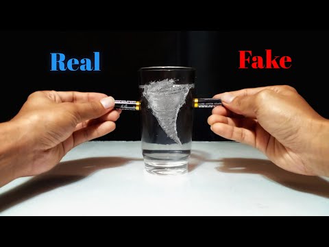 Can You Really Create a Tornado with Batteries and Water? | Real Or Fake