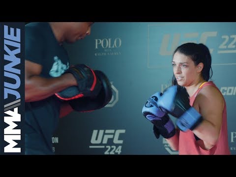 UFC 224: Mackenzie Dern open workout highlight