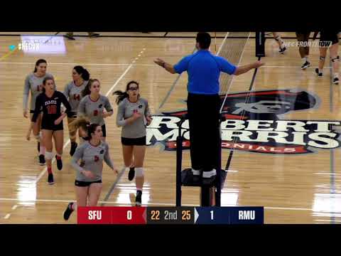 RMU vs SFU: Volleyball Highlights