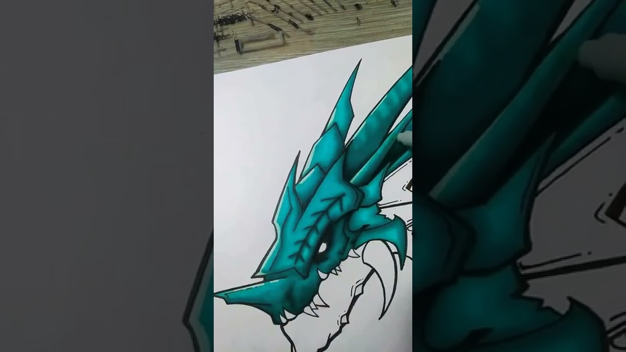 Sharpie markers | A.T Translogy |#shorts #doodleart #sharpie