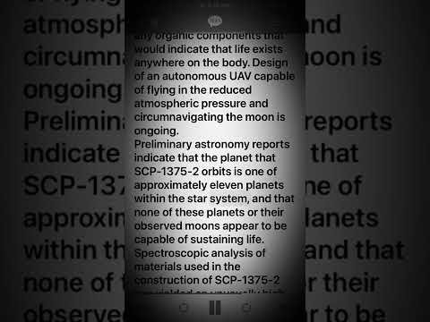 Scp 1375 Extraterrestrial Tube Station