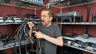 My Wire Management NIGHTMARE