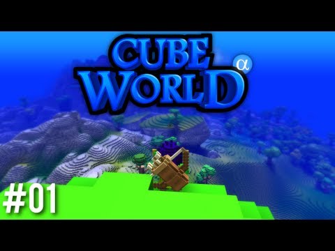Cube World Alpha: Ep 1  |  Let's Go On An Adventure!