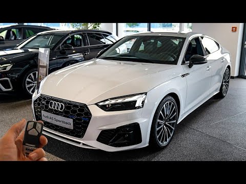 2020 Audi A5 Sportback S line 40 TDI quattro (190hp) Stronic - Sound & Visual Review!