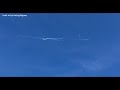 Video Shows Chinese Spy Balloon Being Shot Down Off The Carolina Coast