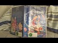 Opening And Closing To Cinderella Walt Disney Home Video VHS New Zealand 1992