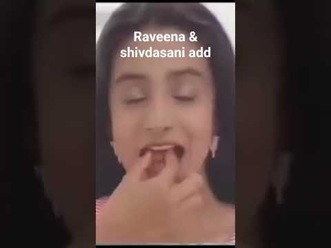 Ravina tondon and aaftab shivdasani chocolate add🍫🍫 advertisement.