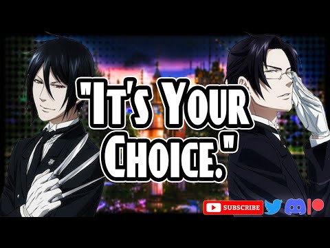 Sebastian and Claude Fight Over You - (Black Butler) - Anigomi Character Audio