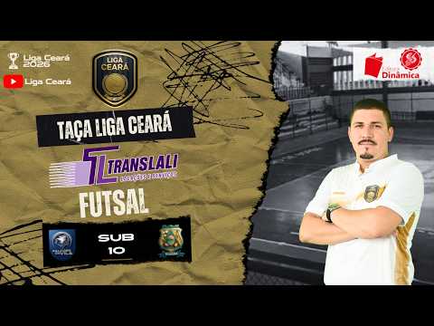 Taça Liga Ceará Translali de Futsal 2026: Falcões da Vila x Guaiuba - Sub 10