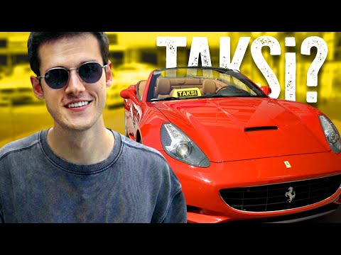 FERRARİ İLE TAKSİCİLİK!