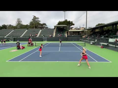 Angelica Blake / Connie Ma (Stanford) vs. Molly Helgesson / Zita Kovacs (UNLV)