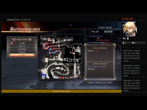 Dynasty Warriors 8 Xtreme Legends {Episode 1} 'No Wei!'