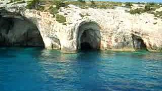 preview picture of video 'Cave´s at the east side of Zakinthos'