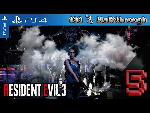 Resident Evil 3 Remake 100% Walkthrough - Part 5 (Standard Difficulty - All Collectibles)