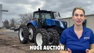 Fastline Auctions March 25th: Quality Tractors & Spreaders Await You!