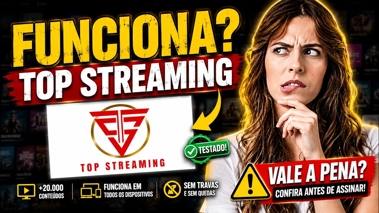 🚨 URGENTE: Top Streaming Oficial é Liberado! Adeus Mensalidades? Saiba se Funciona em 2026! 📺✅
