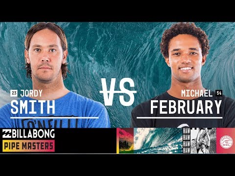 Jordy Smith vs. Michael February - Round Three, Heat 2 - Billabong Pipe Masters 2018