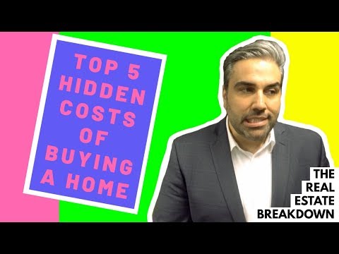 TOP 5 HIDDEN FEES WHEN BUYING A HOUSE