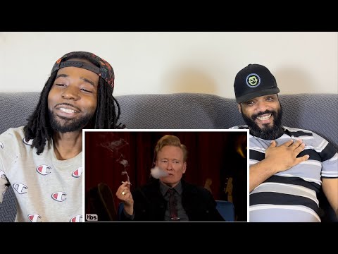 Conan Takes A Hit Of Seth Rogan’s Joint Reaction