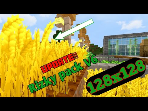 Muhammad Rizky - Updatee Rizky pack V6!!! 😯 Texture smooth 128x128 || Minecraft PE 1.14/1.15/1.16