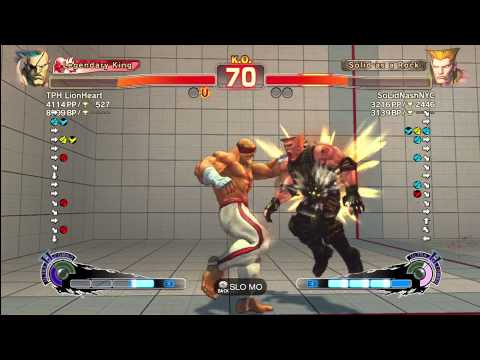 TPH LionHeart (Sagat) vs SolidNash NYC (Guile) 1