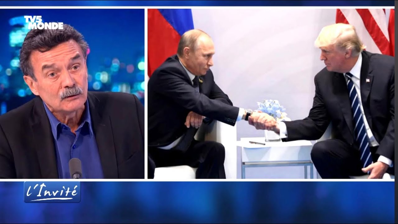 Edwy PLENEL : « POUTINE est un mafieux et TRUMP parle comme Hitler »