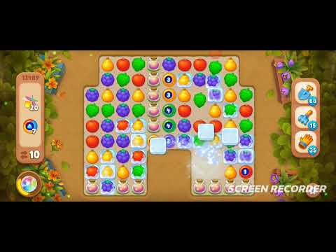 Gardenscapes level 13489 +booster
