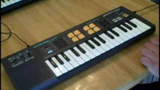 Video thumbnail for Casio SK 5 Demonstration avi by Cubilas