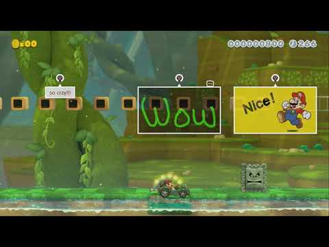 Automatic Level (don't move !) by TheMouse57 - Super Mario Maker 2 - No Commentary 1bt 1bu
