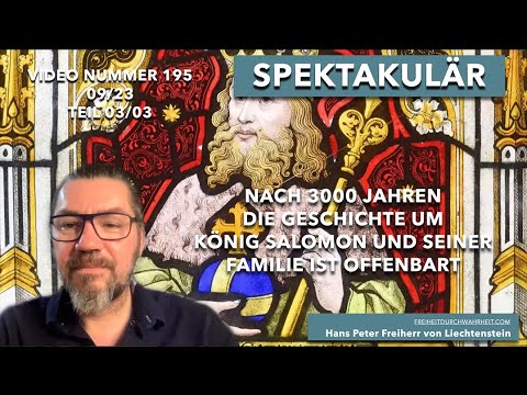 195.  Geheimnis um König Davids Familie nach 3000 Jahren offenbart - Serie Salomo 3/3 -