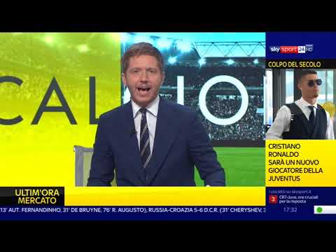 SKY SPORT; CRISTIANO RONALDO ALLA JUVE: MANCA SOLO L'UFFICIALITA'!