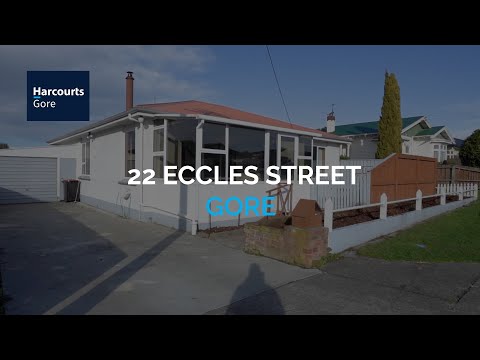 22 Eccles Street, Gore, Southland, 2 Bedrooms, 1 Bathrooms, House