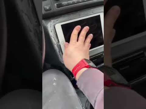 How to install an ipad in the dashboard of your car‼️‼️--