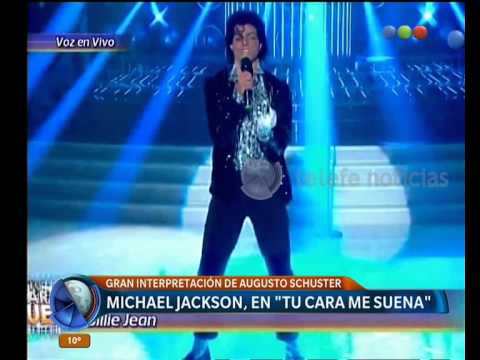 Augusto Schuster triunfó como Michael Jackson en Tu Cara Me Suena - Telefe Noticias