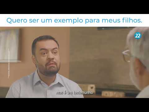 Quero ser exemplo pros meus filhos.