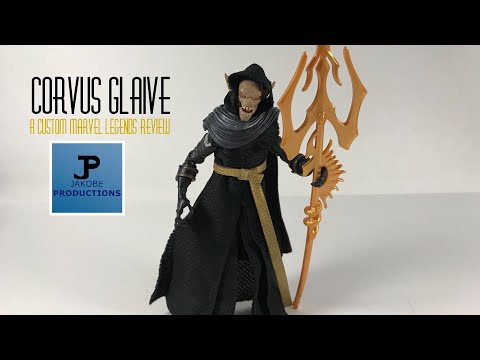 Corvus Glaive (Custom Kitbash) | Marvel Legends Review