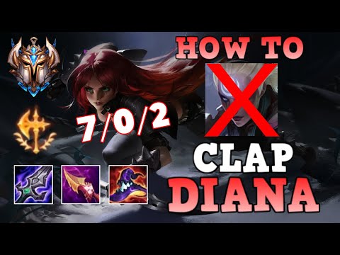HOW TO BEAT DIANA AS KATARINA SEASON 11 | Informative | League of Legends |