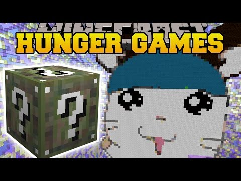 Minecraft: GIANT HAMSTER CAGE HUNGER GAMES - Lucky Block Mod - Modded Mini-Game