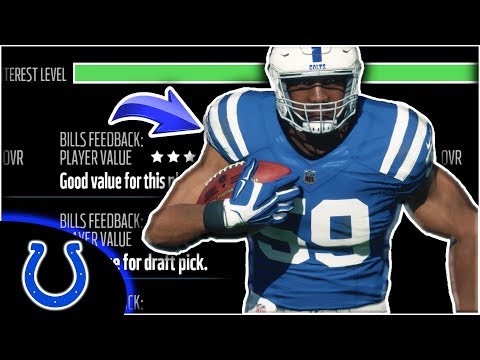 TRADE FOR UNDERRATED MLB IS ACCEPTED! HIT STICK MACHINE! Madden 18 Colts Connected Franchise Ep. 3