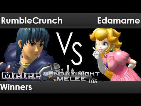 MNM 105 - Glue | Flex RumbleCrunch (Marth) vs Edamame (Peach) Winners - Melee