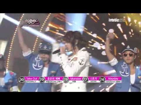[120817] Ledapple - Run To You @ Music Bank