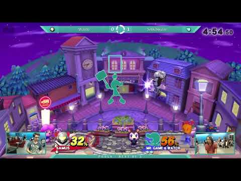Sink or Swim 73 Pools - Waldo (Samus) vs SAK|Skylar (Mr. Game & Watch)