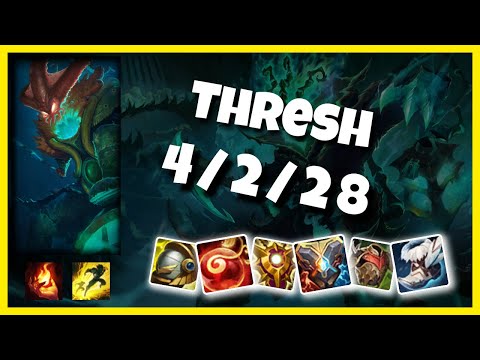Thresh vs Blitzcrank TURKISH Challenger SUPPORT (4/2/28) - v11.1