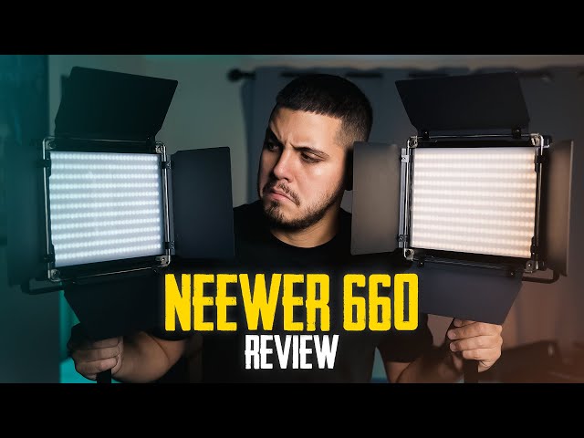 Vídeo relacionado con Luz LED de Foto y Vídeo 2-Pack, Ci-Fotto Dimmable 5600K USB Luz Continua de Fotografía con Trípodes y Filtros de Color para Estudios de Fotografía, Youtube, TikTok, Grabación de Video, Game Streaming