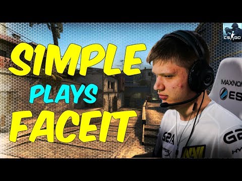 S1MPLE PLAYS FACEIT ON MIRAGE | CALYX, NGIN, OSKAR, CHRISJ, SEIZED, K1TO | 2017.05.23.