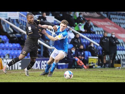 Manchester united's Ethan Laird Debut V Peterborough United 2021 Every Touch