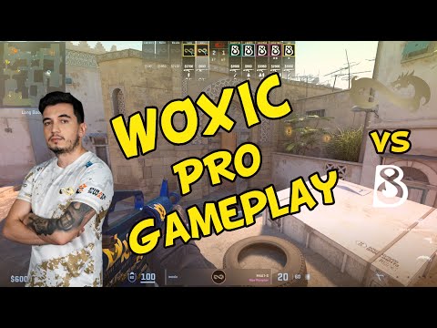 WOXIC vs B8 | CS2 Pro Gameplay | Eternal Fire 13-11 B8 ESL Challenger | POV Highlights Clutch